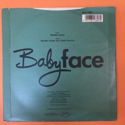Babyface ‎– Tender Lover - Görsel 2