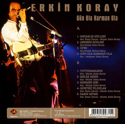 Erkin Koray-Gün Ola Harman Ola - Ambalajında - Görsel 2