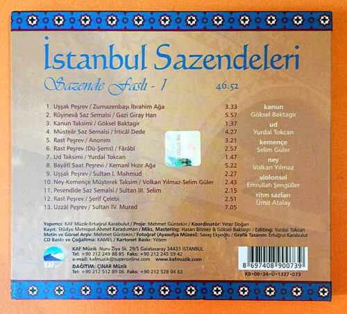 İstanbul Sazendeleri - Sazende Faslı -1 - Görsel 2