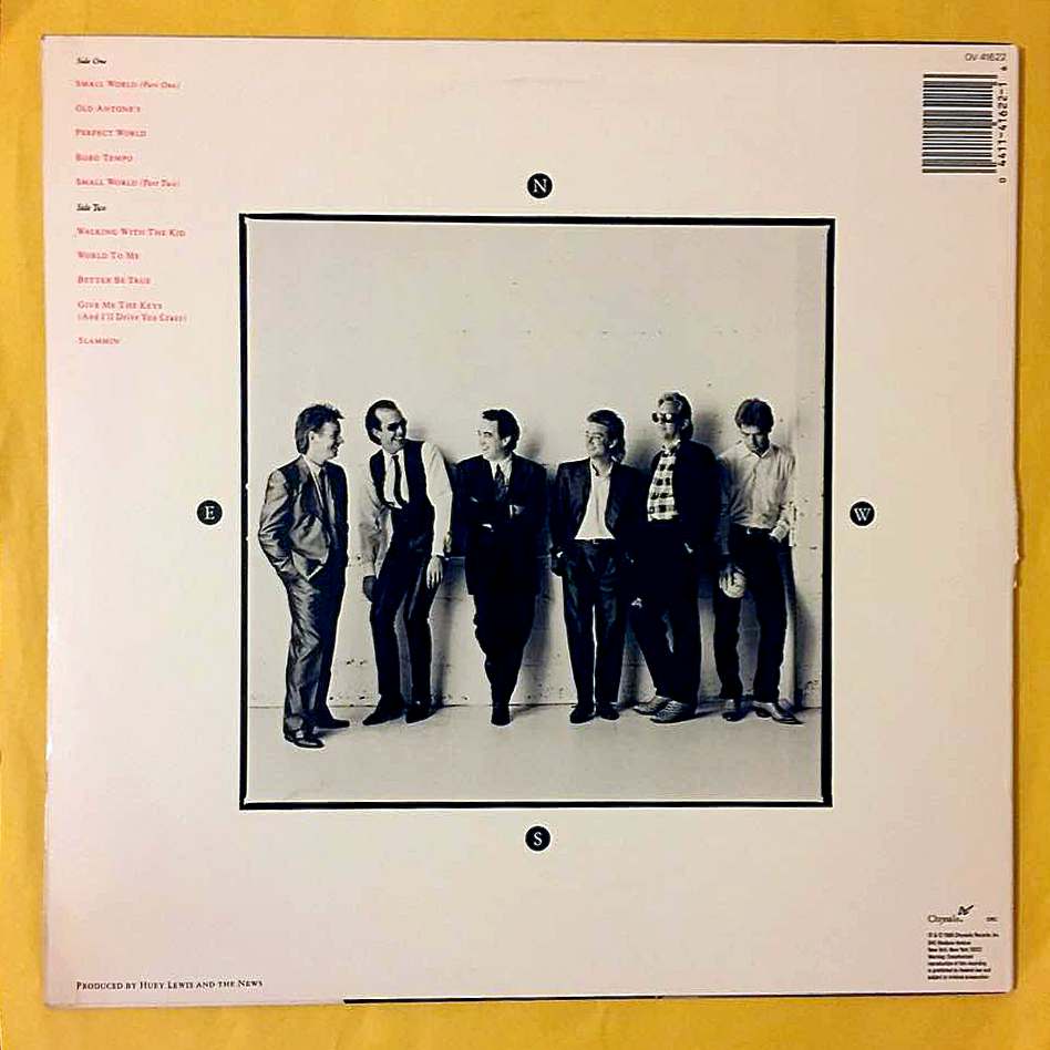 Huey Lewis & The News – Small World - Görsel 2