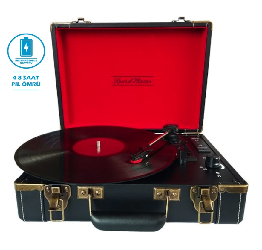 Record Master T310CH Siyah Çanta Pikap