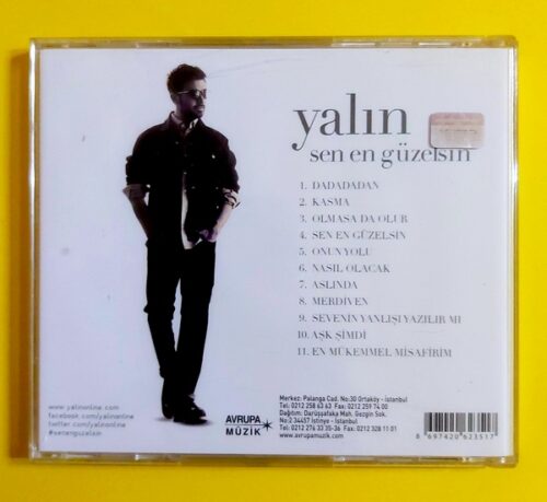 Yalın - Sen en güzelsin - CD - Görsel 2