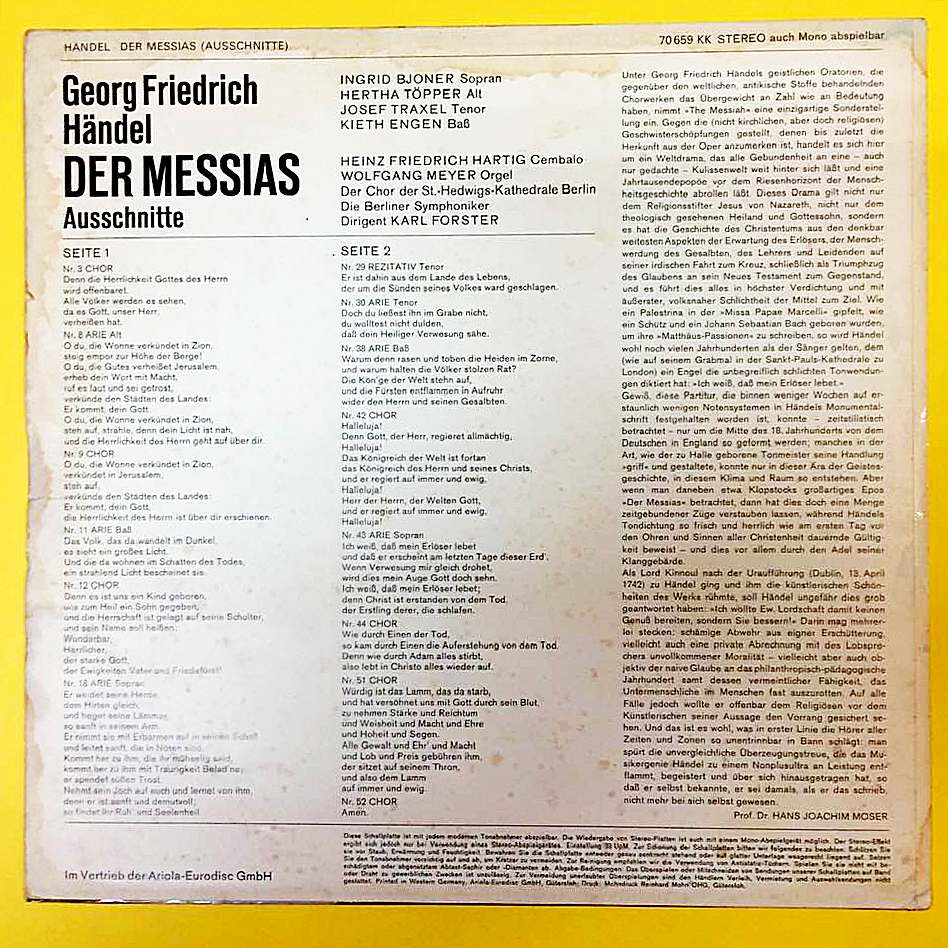 Handel-Der Messias - Görsel 2
