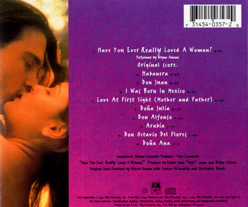 Michael Kamen ‎– Don Juan DeMarco - Soundtrack - Ambalajında - Görsel 2