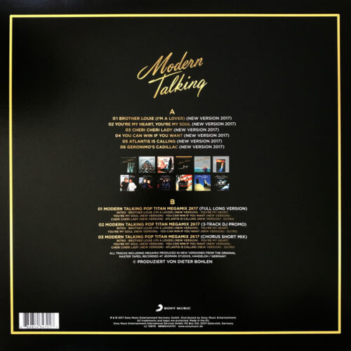 Modern Talking - Back For Gold (The New Versions) - Plak - Görsel 2