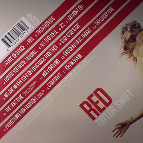 Taylor Swift - Red - 2 Plak - Görsel 2