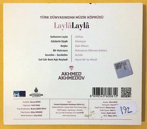Akhmed Akhmedov - Layla - Görsel 2
