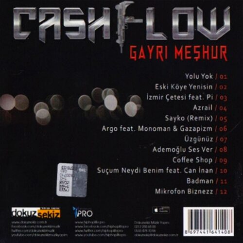 Cash Flow ‎– Gayrı Meşhur - Ambalajında - Görsel 2