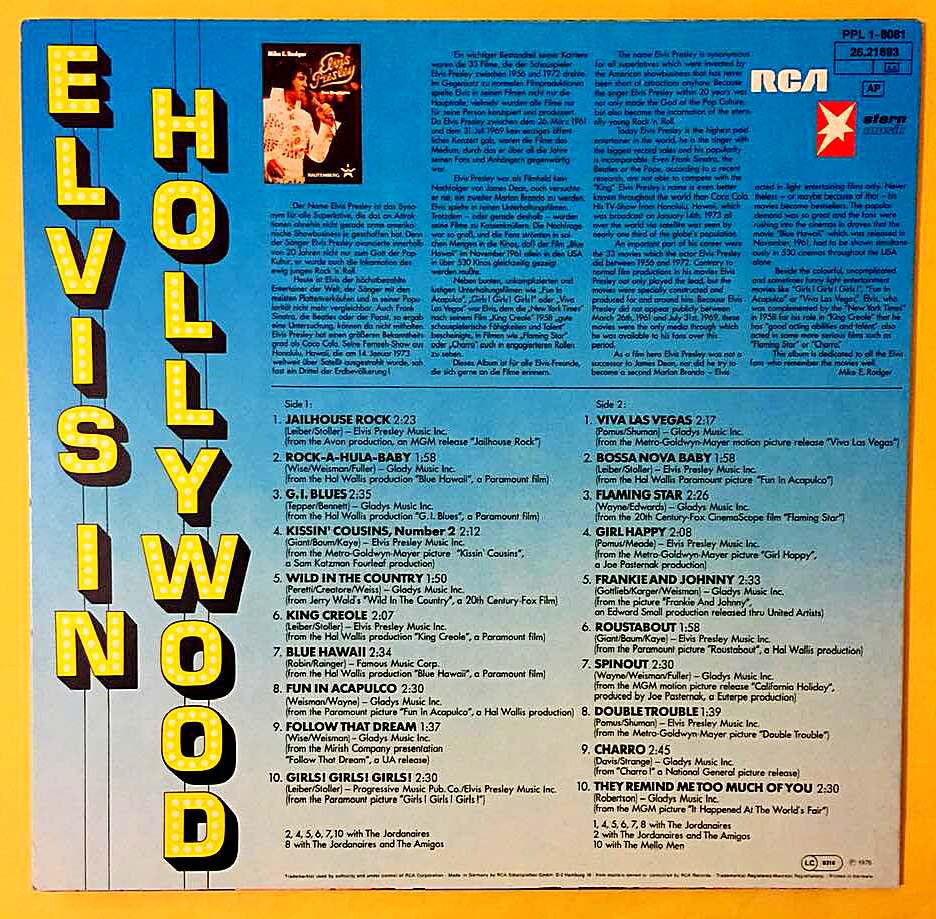 Elvis Presley – Elvis In Hollywood - Görsel 2