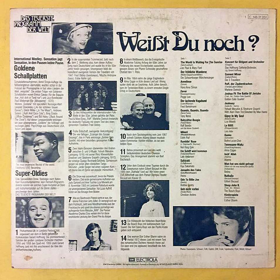 Goldene Schallplatten Und Super-Oldies Der 50er Und 60er Jahre - Görsel 2