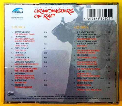 Various ‎– Grandmasters Of Rap - Görsel 2