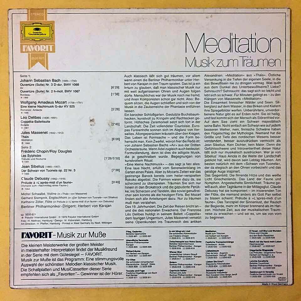 Herbert von Karajan – Meditation - Görsel 2