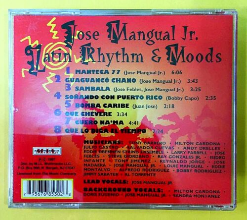 Jose Mangual Jr. ‎– Latin Rhythm  Moods - Görsel 2