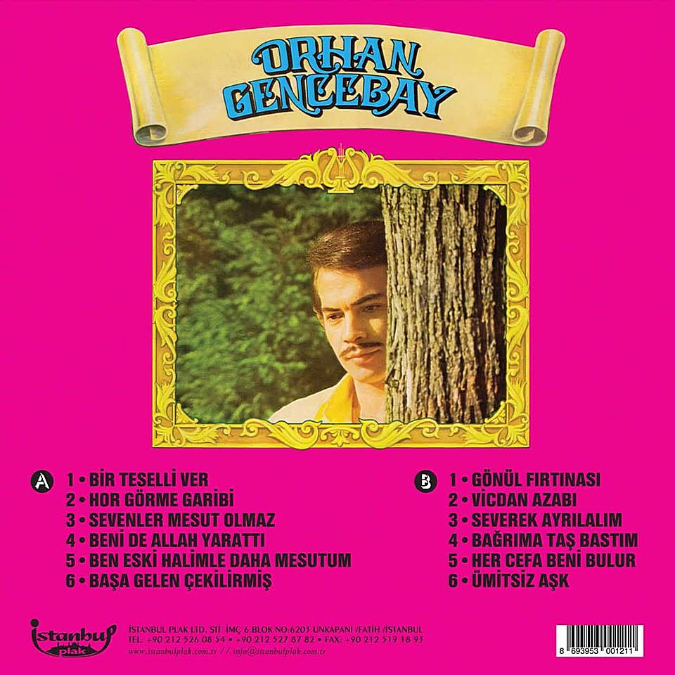 Orhan Gencebay - Bir Teselli Ver - Plak - Görsel 2