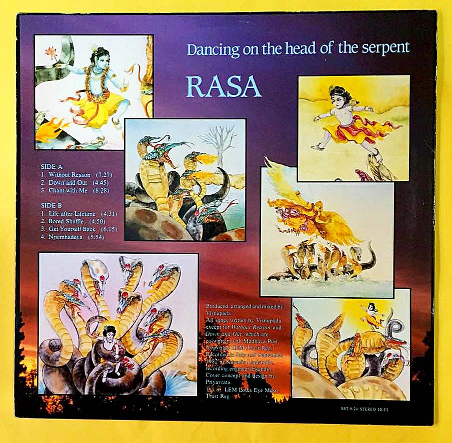 Rasa – Dancing On The Head Of The Serpent - Görsel 2
