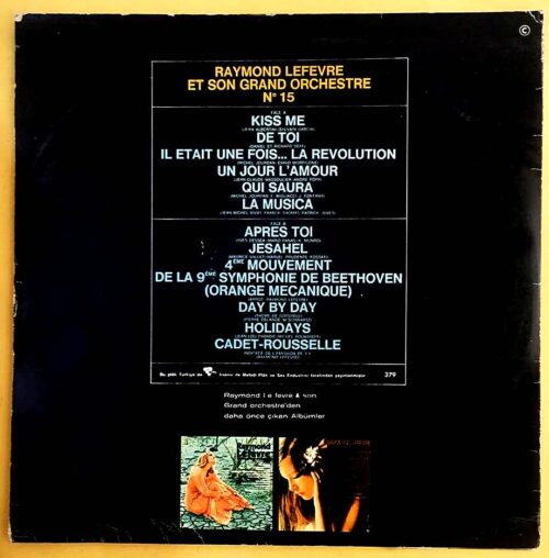 Raymond Lefevre Et Son Grand Orchestre ‎- Raymond Lefevre Et Son Grand Orchestre No 15 - Görsel 2