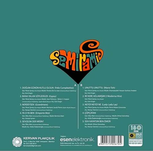 Semiramis Pekkan - Semiramis - Plak - Görsel 2