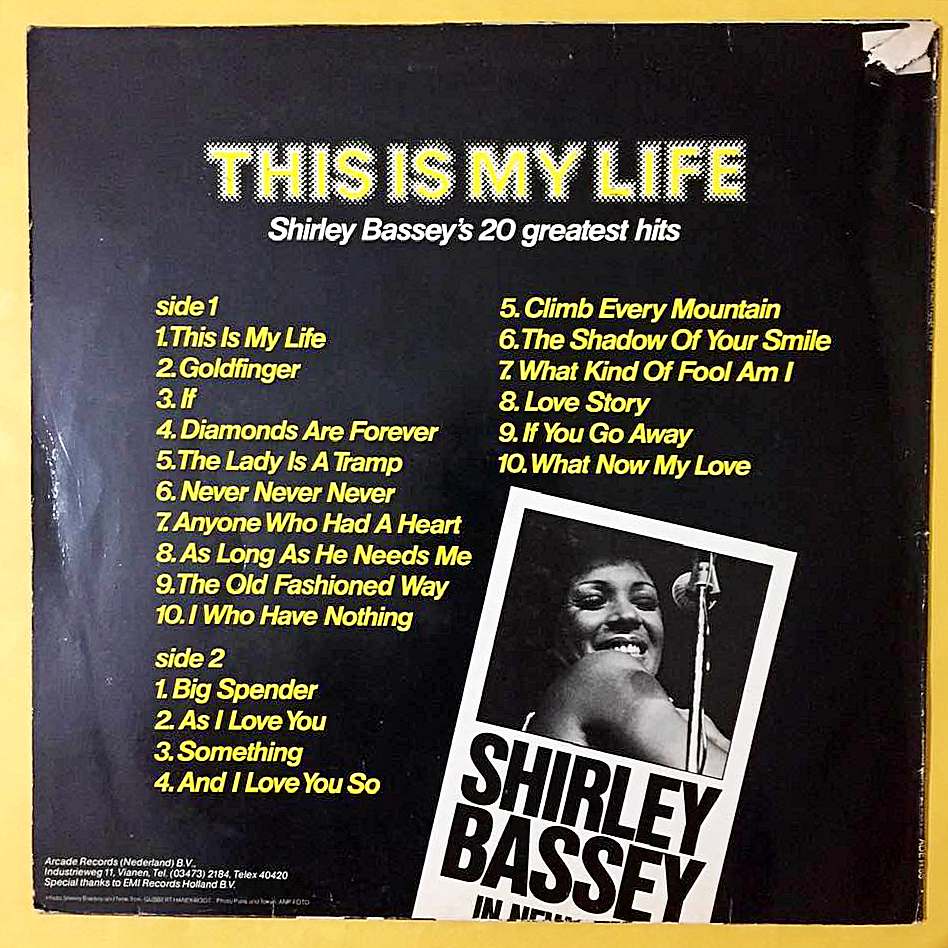 Shirley Bassey – This Is My Life - Görsel 2