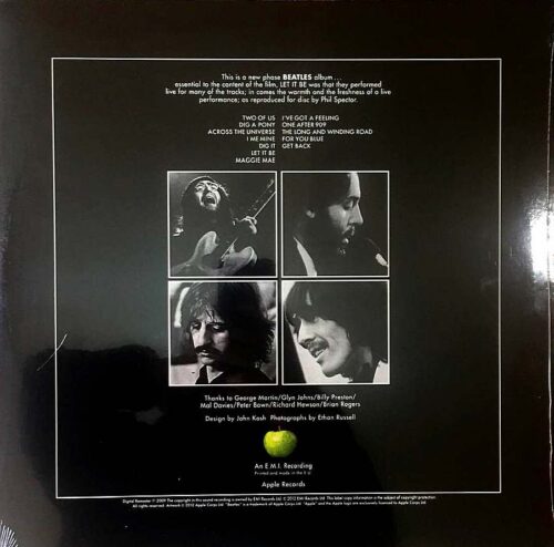 The Beatles - Let It Be - Plak - Görsel 2