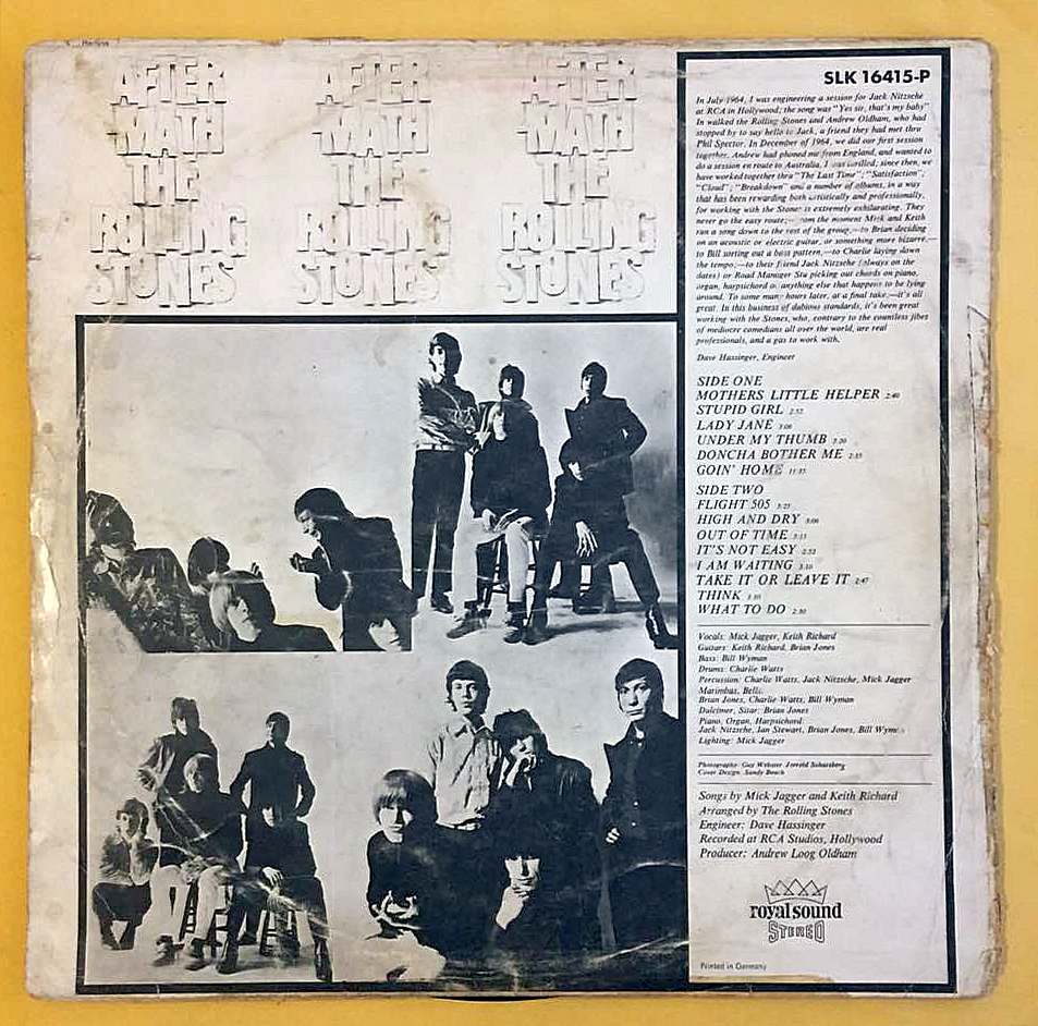 The Rolling Stones – After-Math - Görsel 2