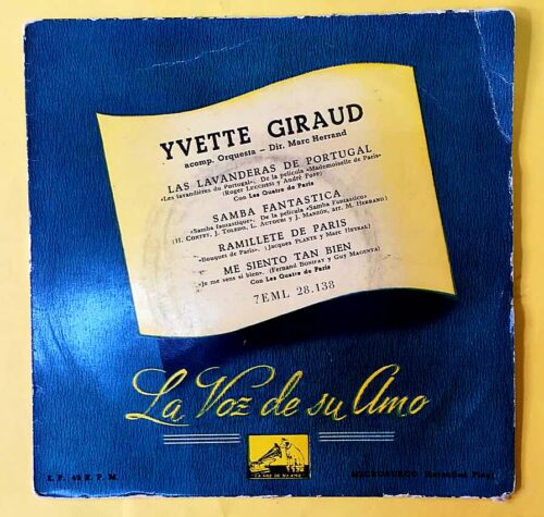 Yvette Giraud ‎– Las Lavanderas de Portugal