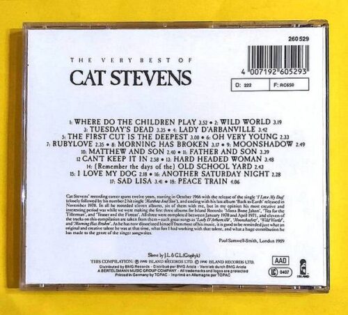 Cat Stevens – The Very Best Of Cat Stevens - Görsel 2