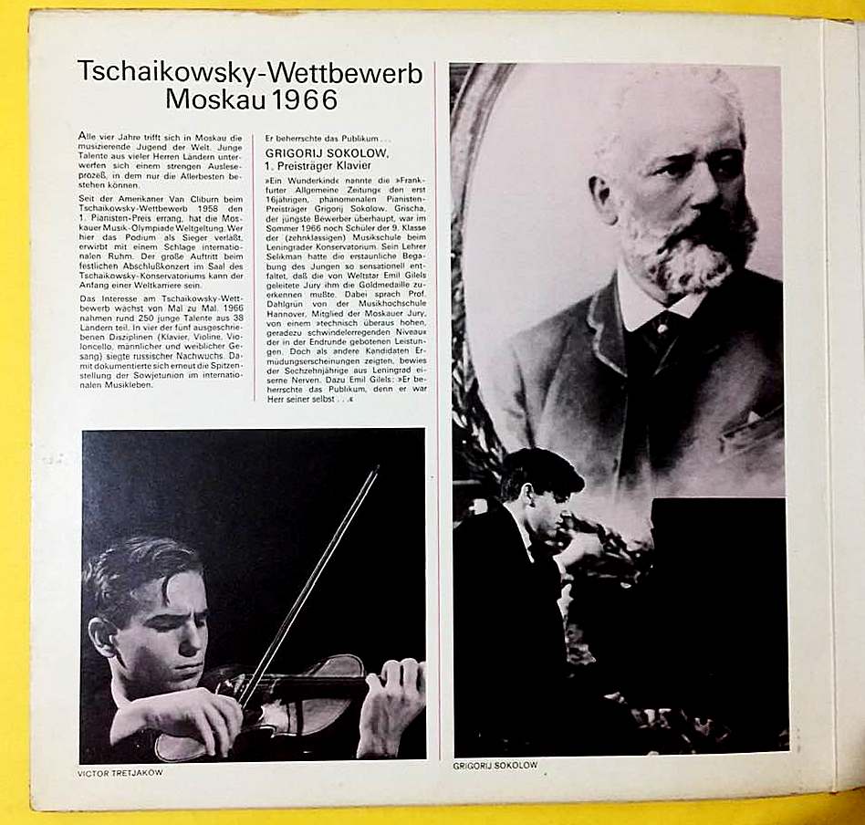 Tschaikowsky – Tschaikowsky Moskau 1966 - 2LP - Görsel 3