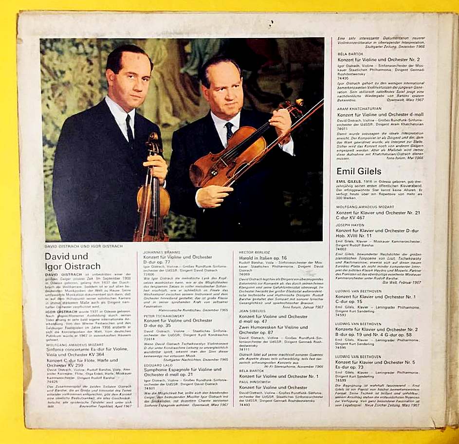 Tschaikowsky – Tschaikowsky Moskau 1966 - 2LP - Görsel 5
