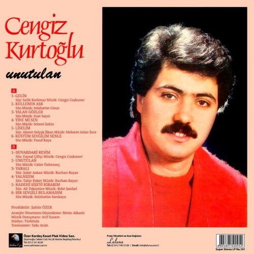 Cengiz Kurtoğlu - Unutulan - Kırmızı Plak - Görsel 2