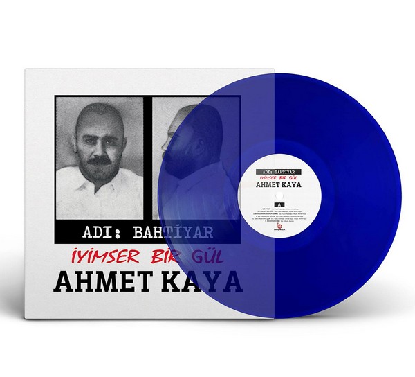 Ahmet Kaya – Adı Bahtiyar - İyimser Bir Gül - Mavi Renkli Plak - Görsel 3