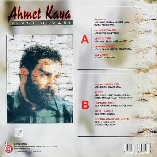 Ahmet Kaya ‎– Sevgi Duvarı - Görsel 2
