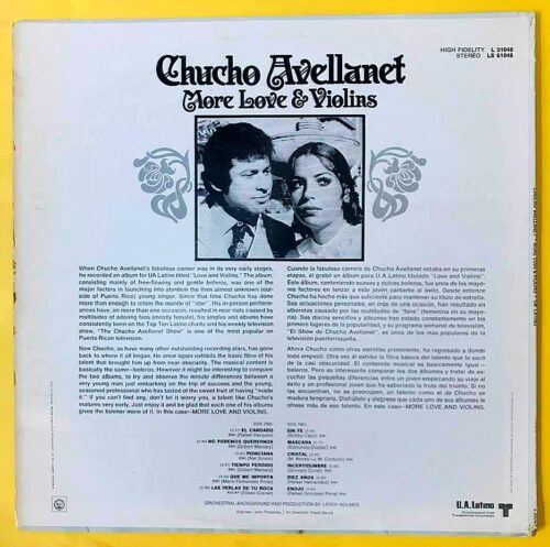 Chucho Avellanet – More "Love and Violins" - Plak - Görsel 2