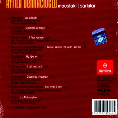 Atilla Demircioğlu - Moustaki'l Şarkılar - Ambalajında - Görsel 2