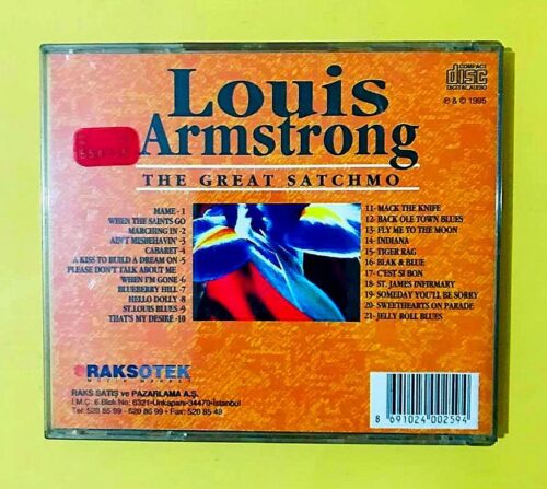 Louis Armstrong - The Great Satchmo - Görsel 2
