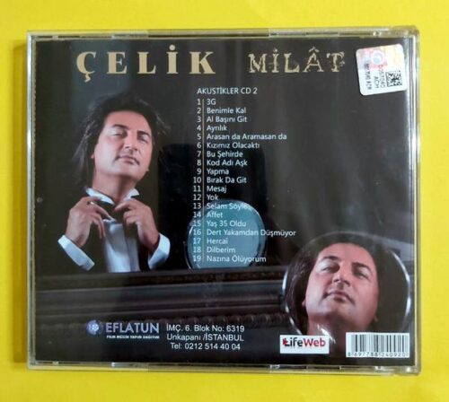 Çelik - Milat - Akustikler 2 - CD - Görsel 2