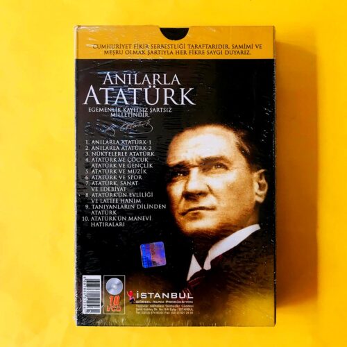 Anılarla Atatürk - 10 VCD - Ambalajındadır - Görsel 2
