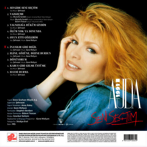 Ajda Pekkan– Seni Seçtim 1991 - Görsel 2