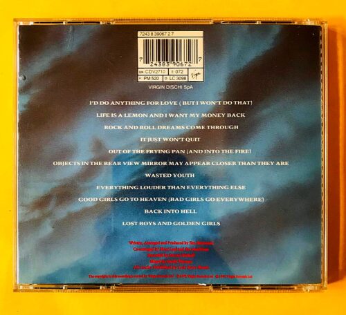Meat Loaf – Bat Out Of Hell II: Back Into Hell - Görsel 2