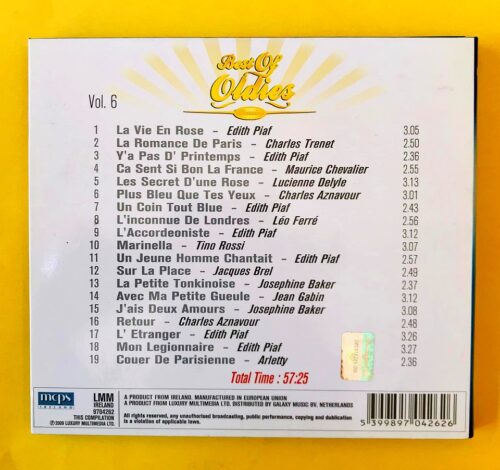 Best Of Oldies Classics - Songs French Stars - Görsel 2