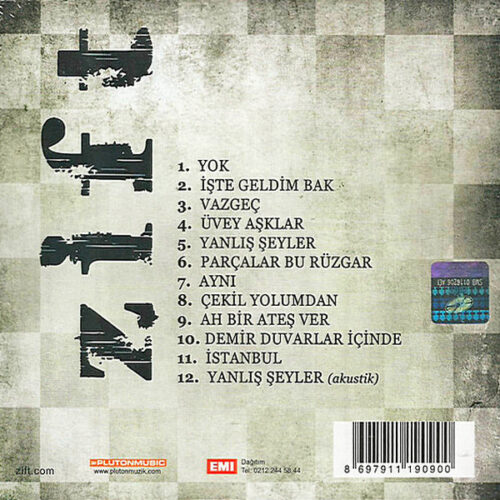 Zift - Yanlış Şeyler - Ambalajında - Görsel 2
