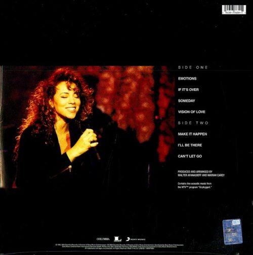 Mariah Carey - MTV Unplugged - Ambalajında - Plak - Görsel 2