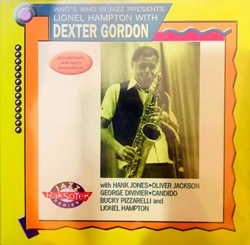 Lionel Hampton with Dexter Gordon - Ambalajında