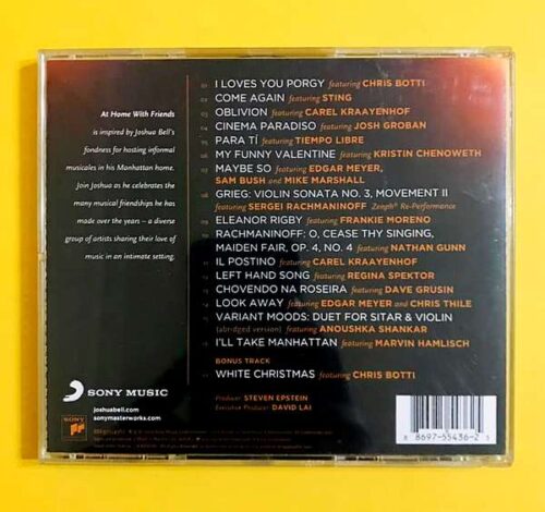 Joshua Bell - At Home With Friends - Görsel 2