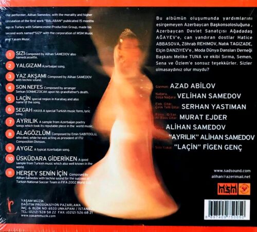 Alihan Samedov – Balaban 2 - Sızı - The Land Of Fire: Music Of Azerbaijan - Ambalajında - Görsel 2