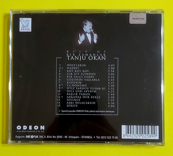 Tanju Okan - Bir Zamanlar - CD - Görsel 2