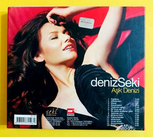 Deniz Seki - Aşk Denizi  CD + VCD - Görsel 2