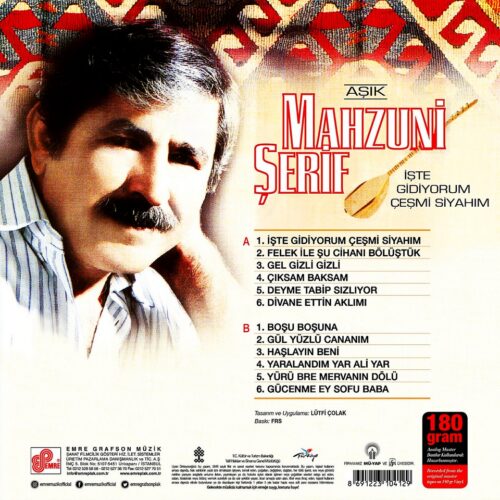 Aşık Mahzuni Şerif - İşte Gidiyorum Çeşmi Siyahım - Görsel 2