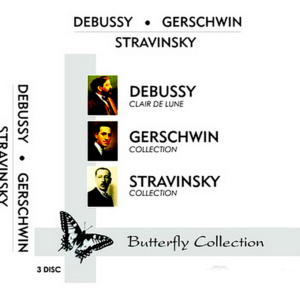 Debussy - Gerschwin - Stravinsky - 3 CD Boxset - Ambalajında