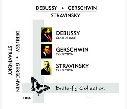 Debussy - Gerschwin - Stravinsky - 3 CD Boxset - Ambalajında