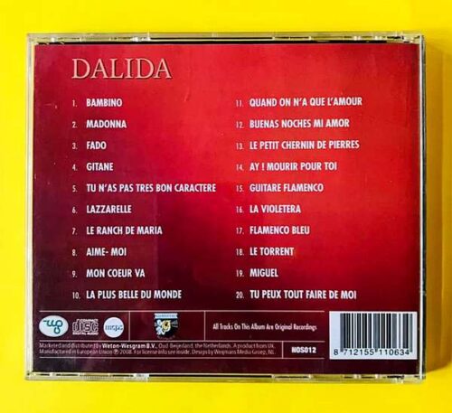 Dalida - 20 Chansons - Görsel 2